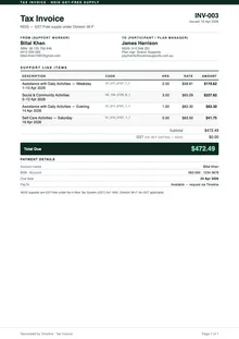 Tax Invoice